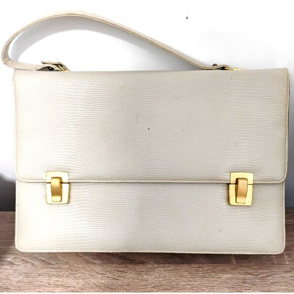 Bonwit Teller Vintage Ivory Purse - Picture 3 of 6